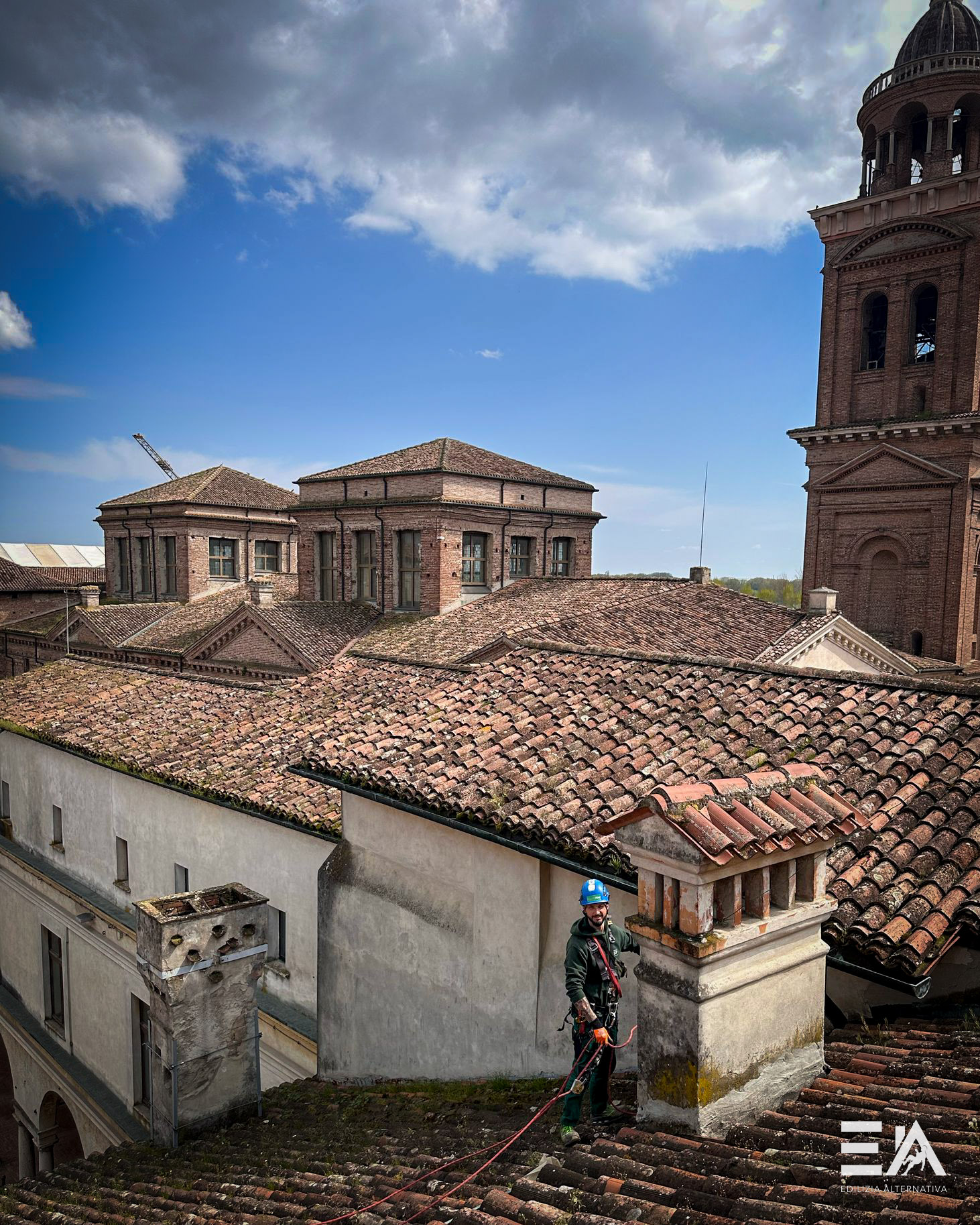 Manutenzione e pulizia del Palazzo Ducale di Mantova
